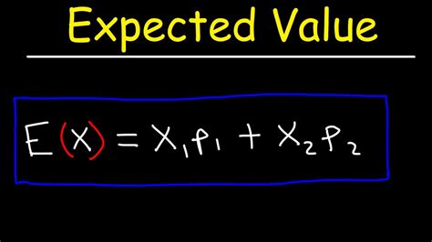 4.4: Expected Value .